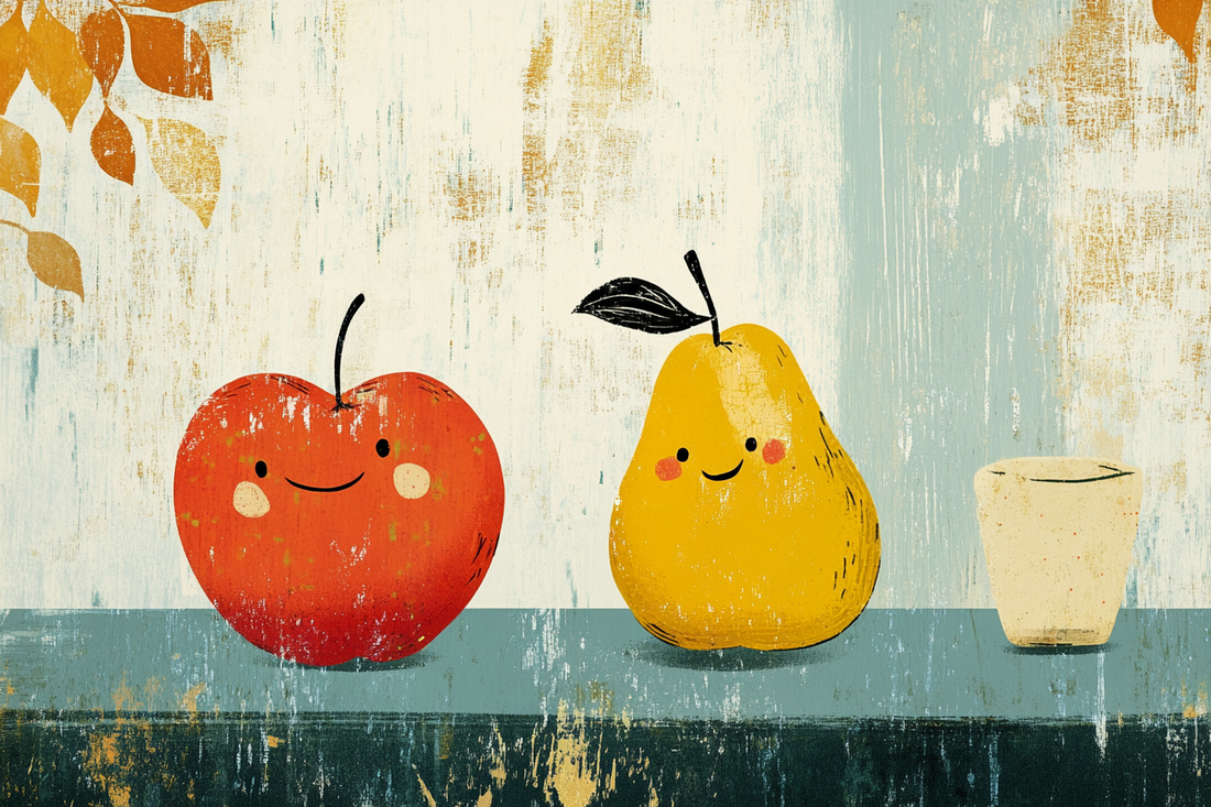 Chatting Fruits Acrylic Print
