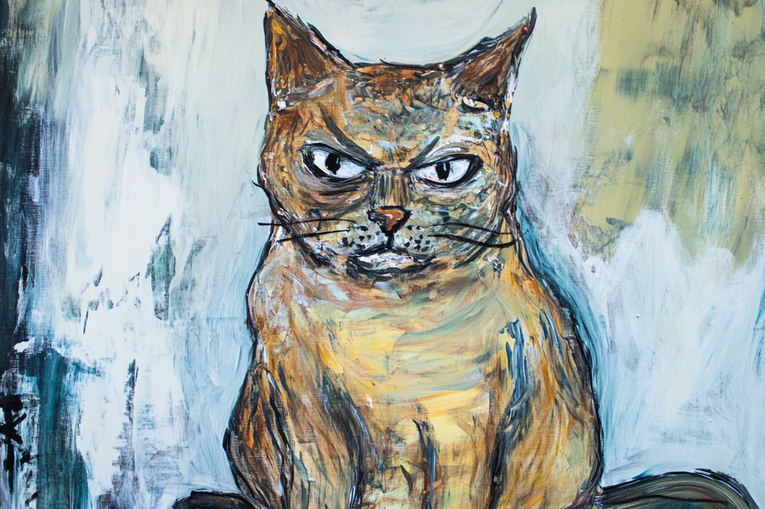 Grumpy Cat's Day Acrylic Print