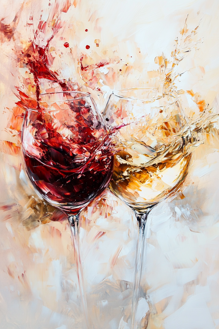 Wine Symphony Acrylic Print
