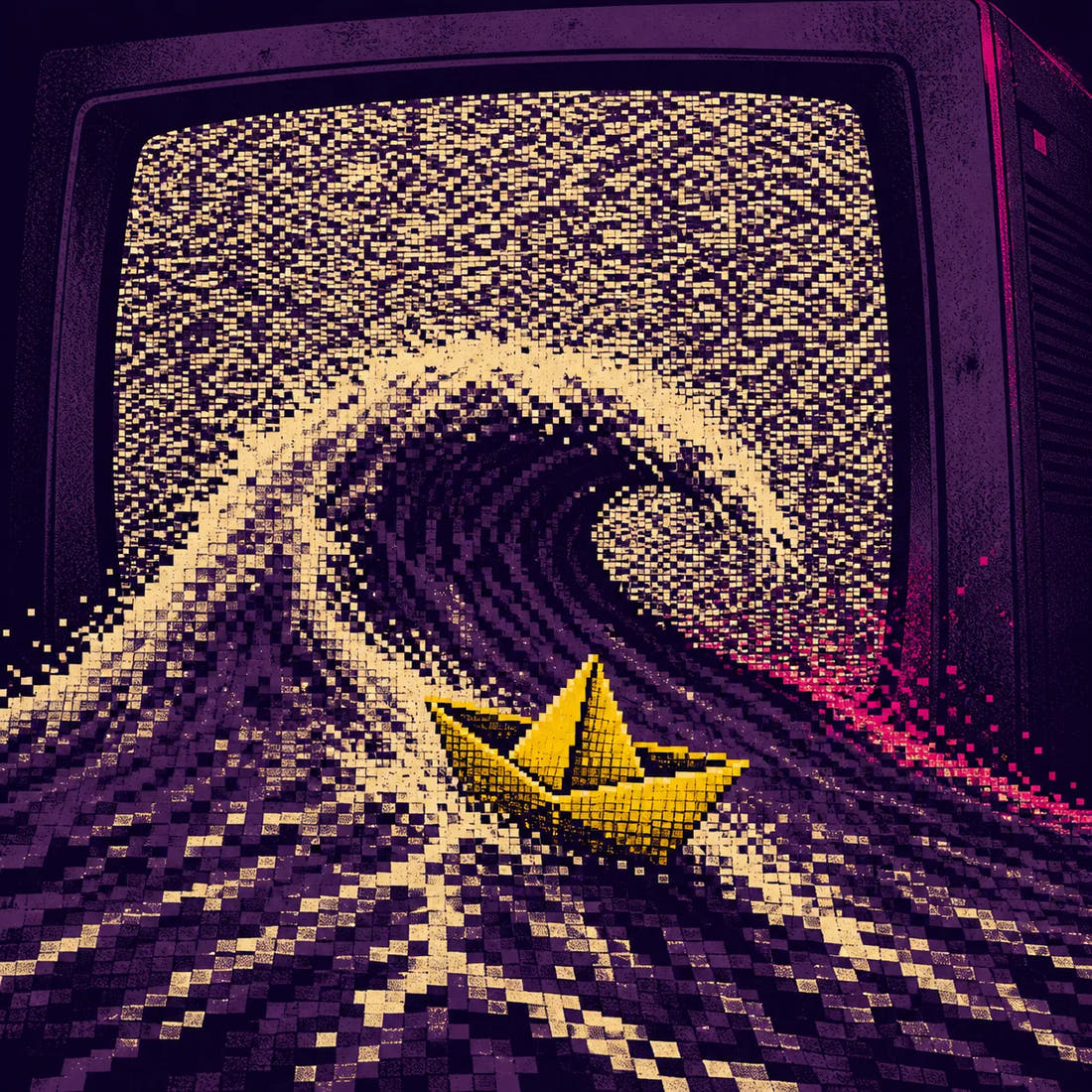Static Sailor Canvas - Artwork design