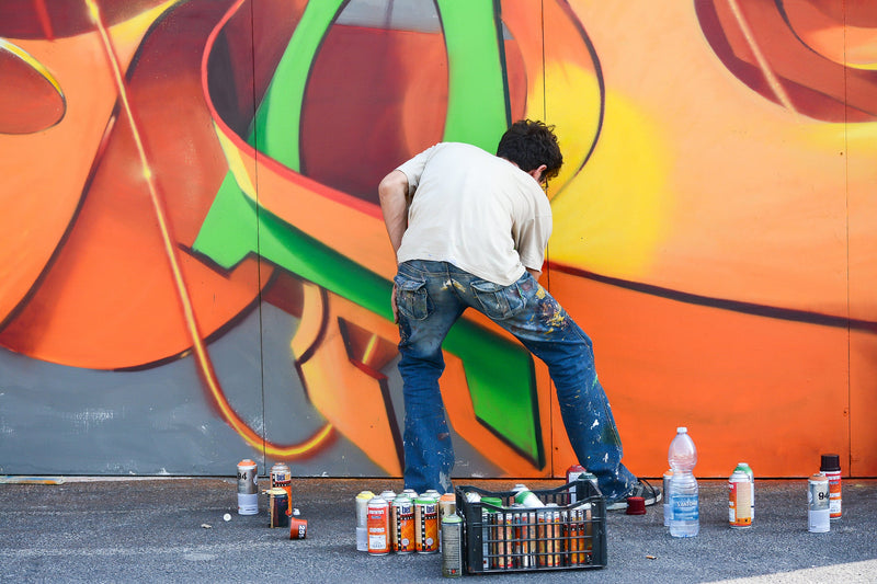 Painting a wall