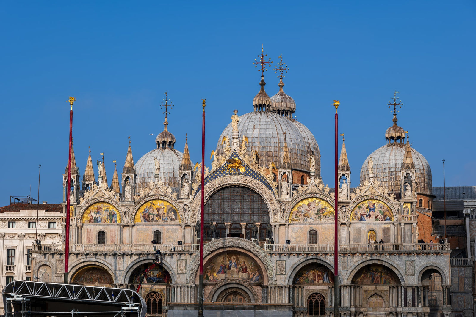 Saint Mark Basilica In Venice
