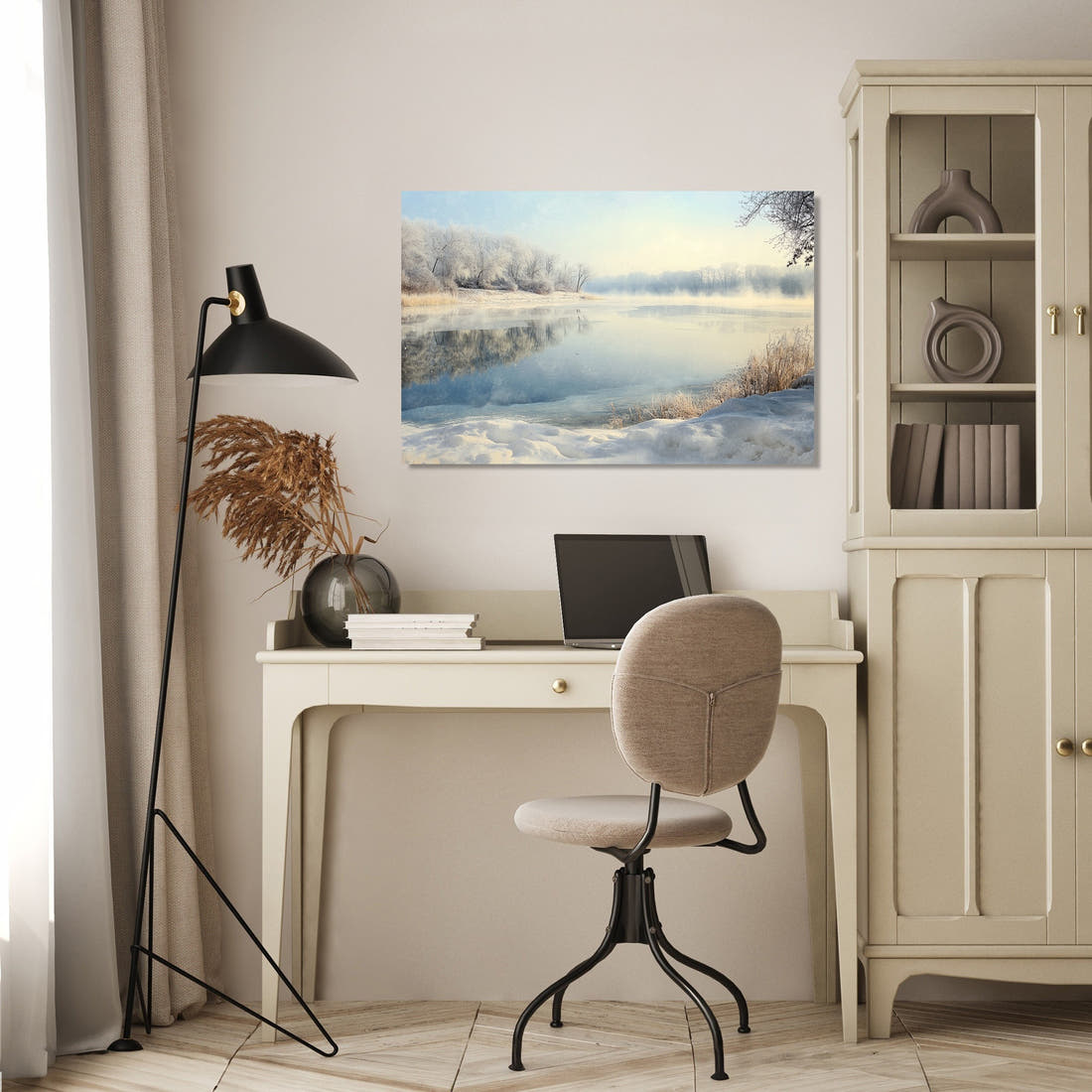 Frosted Serenity Canvas - Secondary Image 4