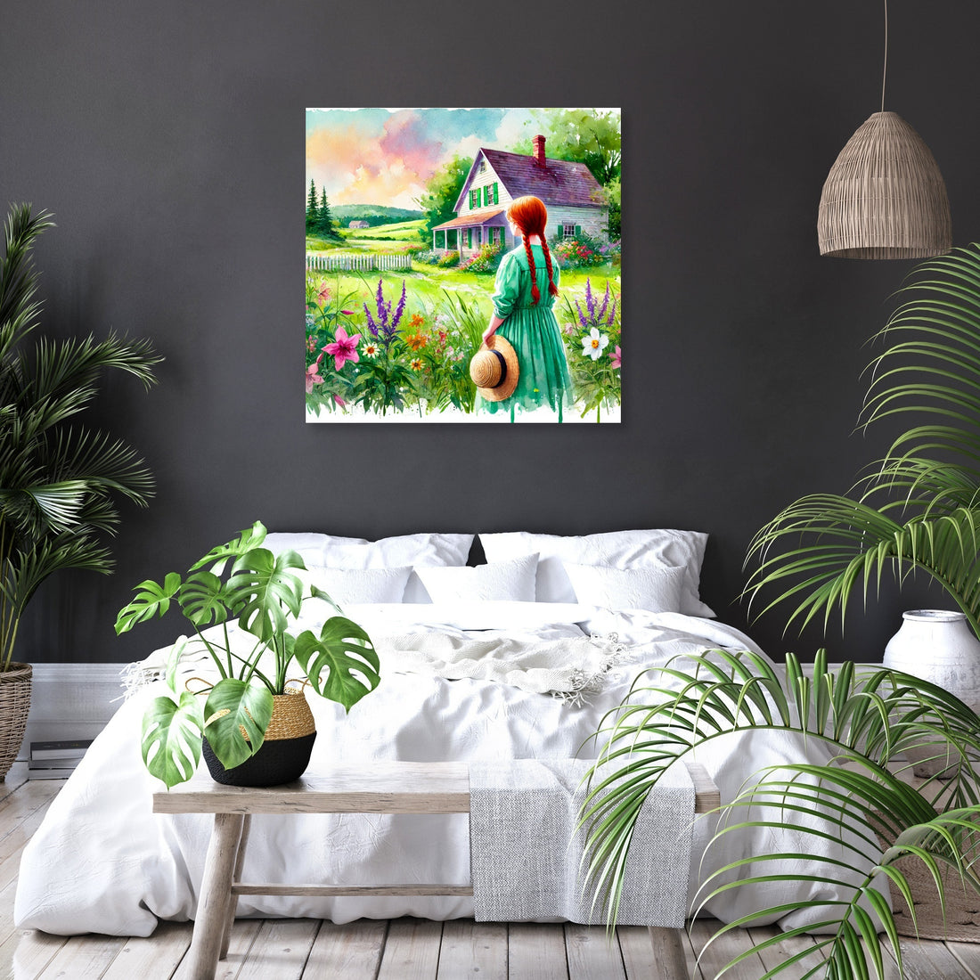 Anne's Dreamy Countryside Canvas - Secondary Image 6