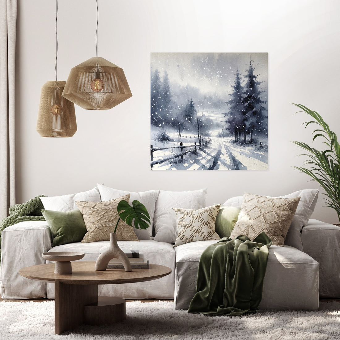 Whispering Winter Canvas - Secondary Image 2