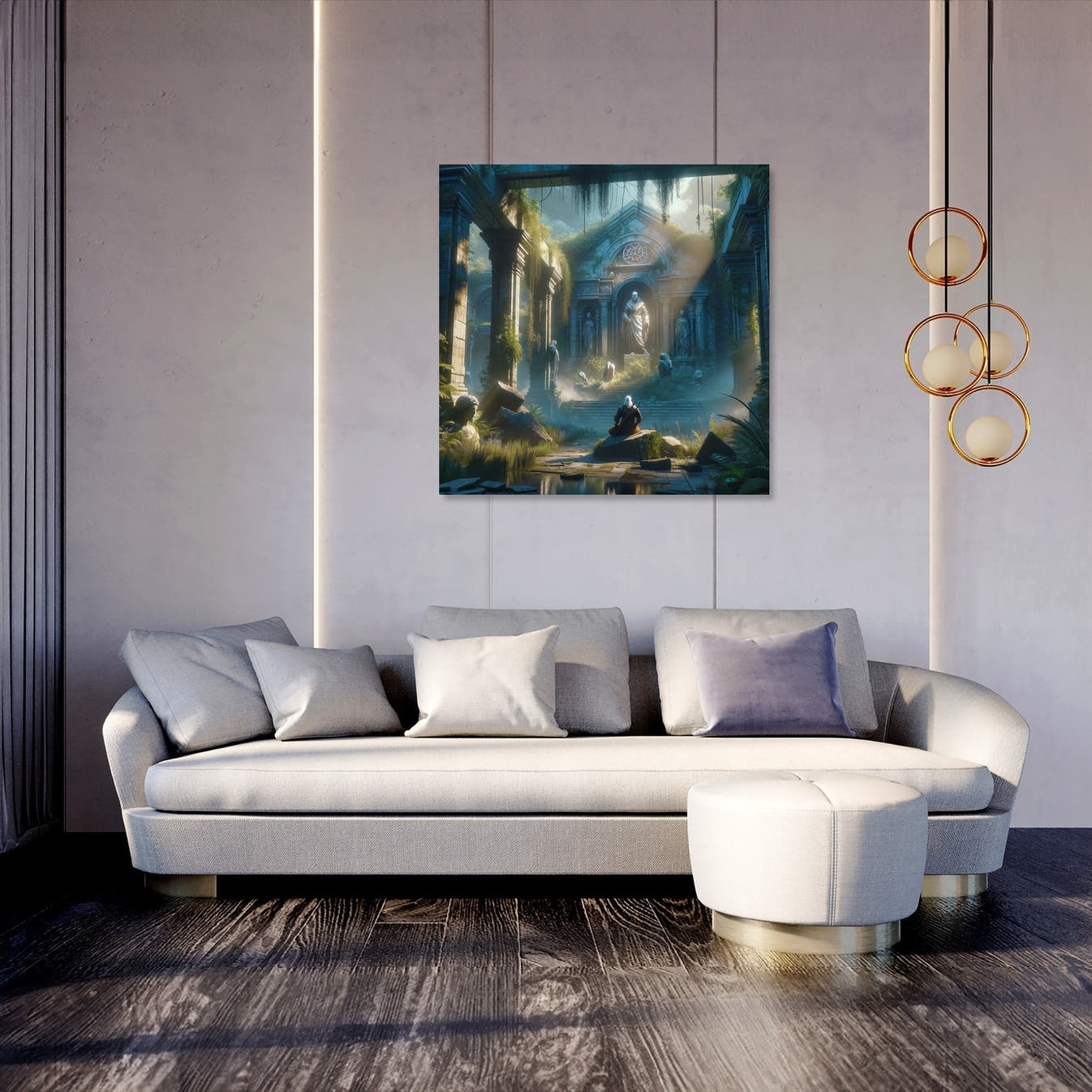 Mystic Realms Echo Canvas - Secondary Image