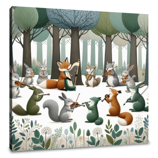 Woodland Orchestra Canvas - Main Image