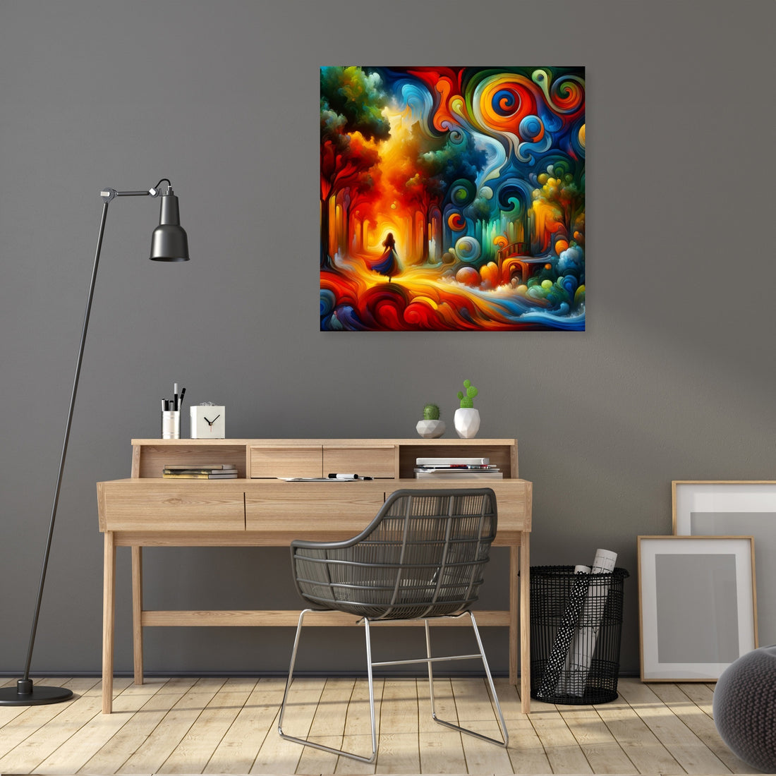 Wonderland Whispers Canvas - Secondary Image 5