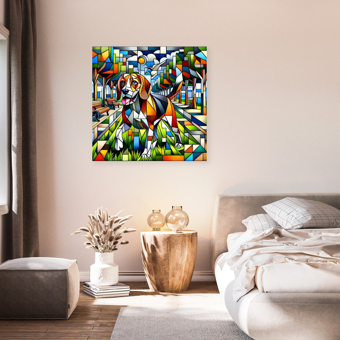 Cubist Canine Canvas - Secondary Image 7