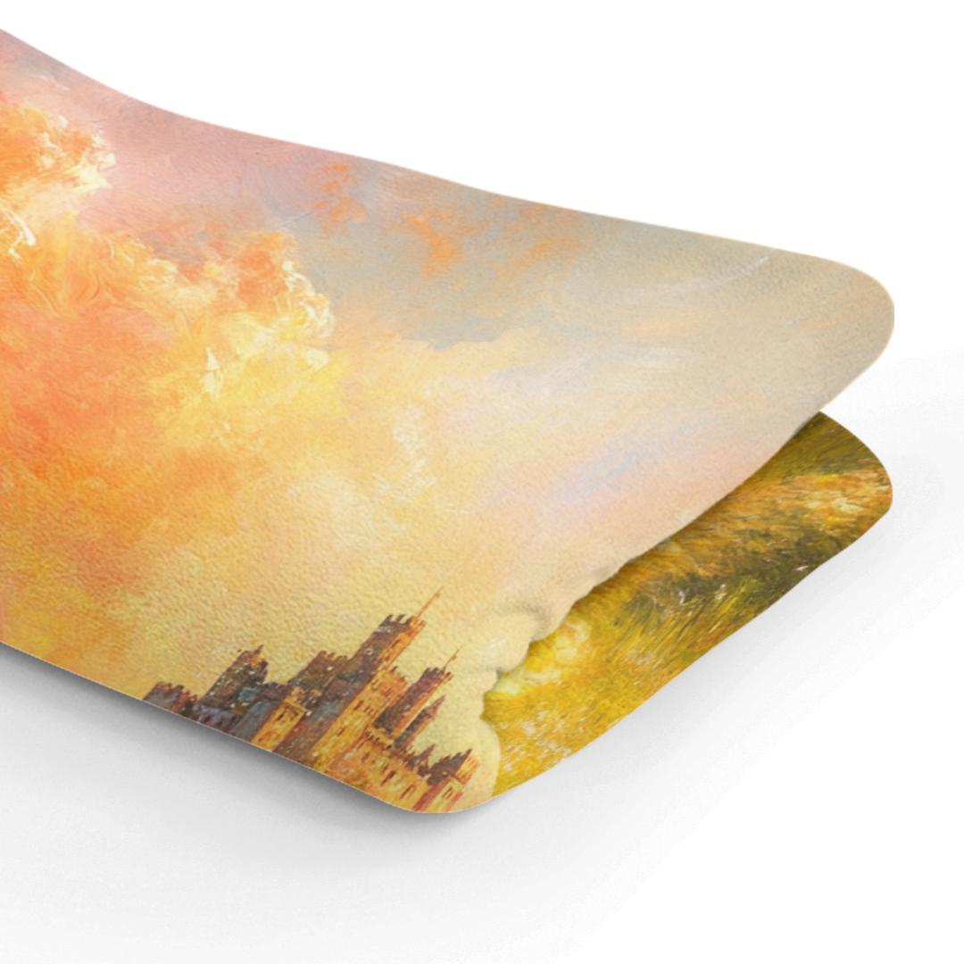 Enchanted Castle Sunset Blanket - Secondary Image 3