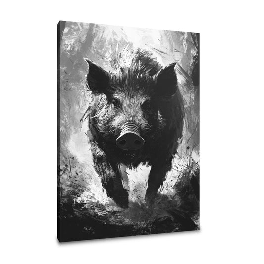 Untamed Boar Canvas - Main Image