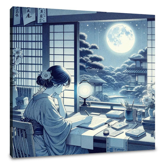 Moonlit Memoir Canvas - Main Image