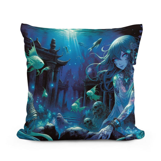 Abyssal Guardian Cotton Cushion - Main Image