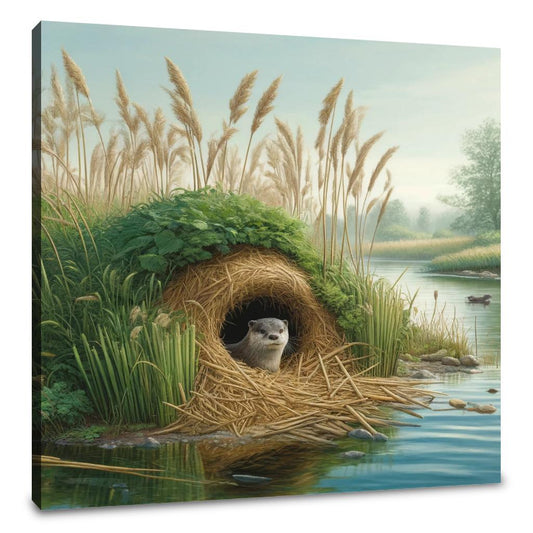 Riverbank Otter Holt Canvas - Main Image