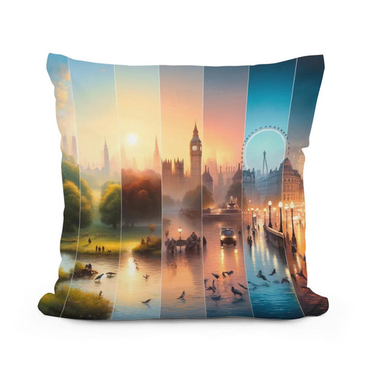 Destinations London Cotton Pillow - Main Image