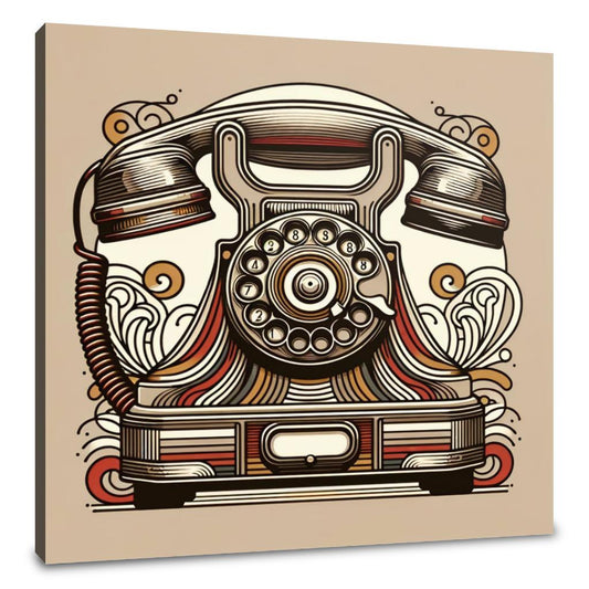 Nostalgic Phone Canvas - Main Image