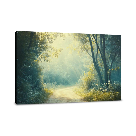 Nostalgic Forest Trail Canvas - Main Image