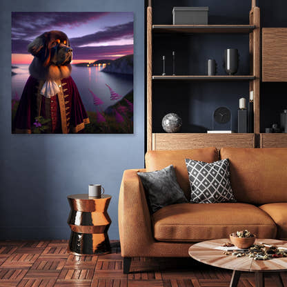 Twilight Majesty Newfoundland Canvas - Secondary Image 3