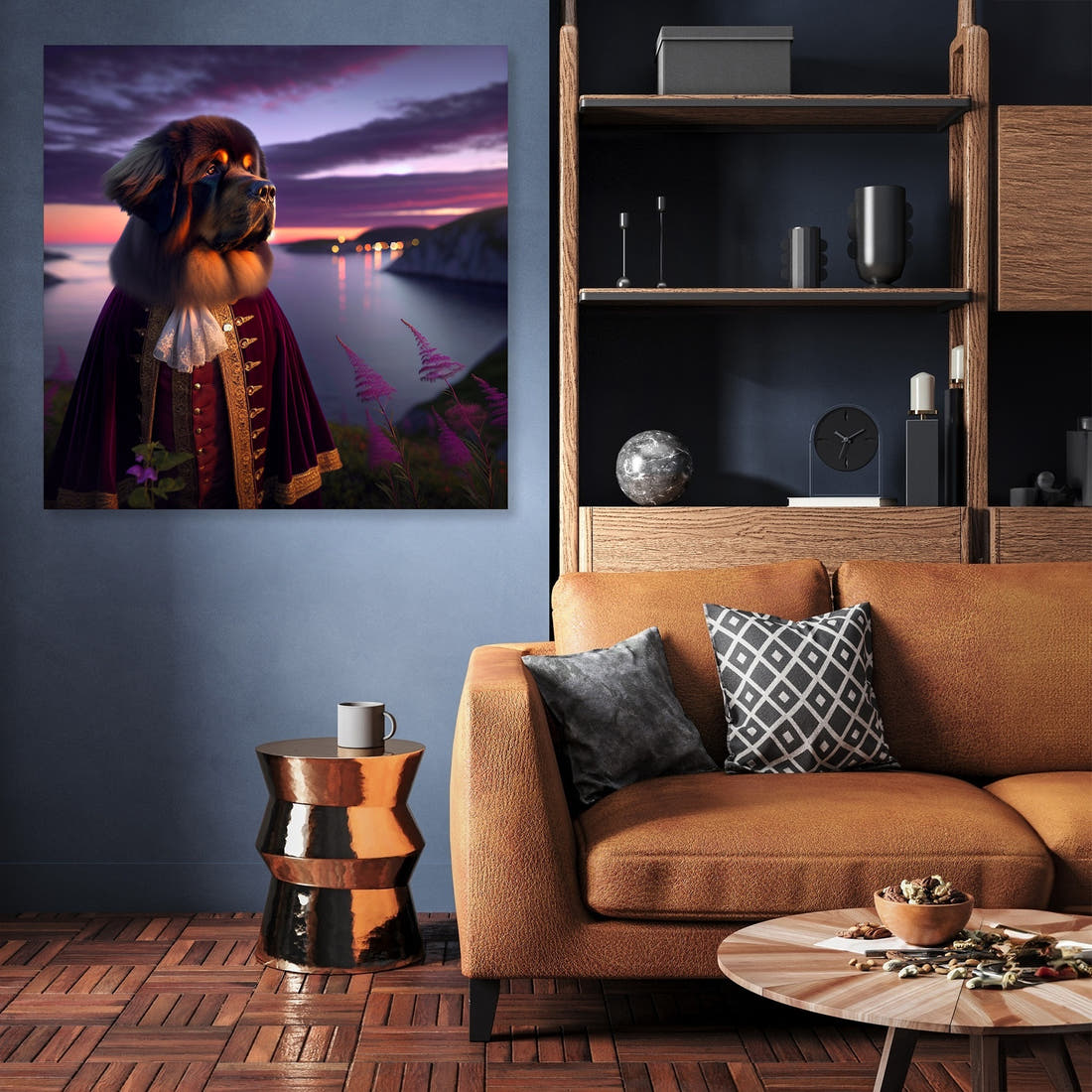 Twilight Majesty Newfoundland Canvas - Secondary Image 3