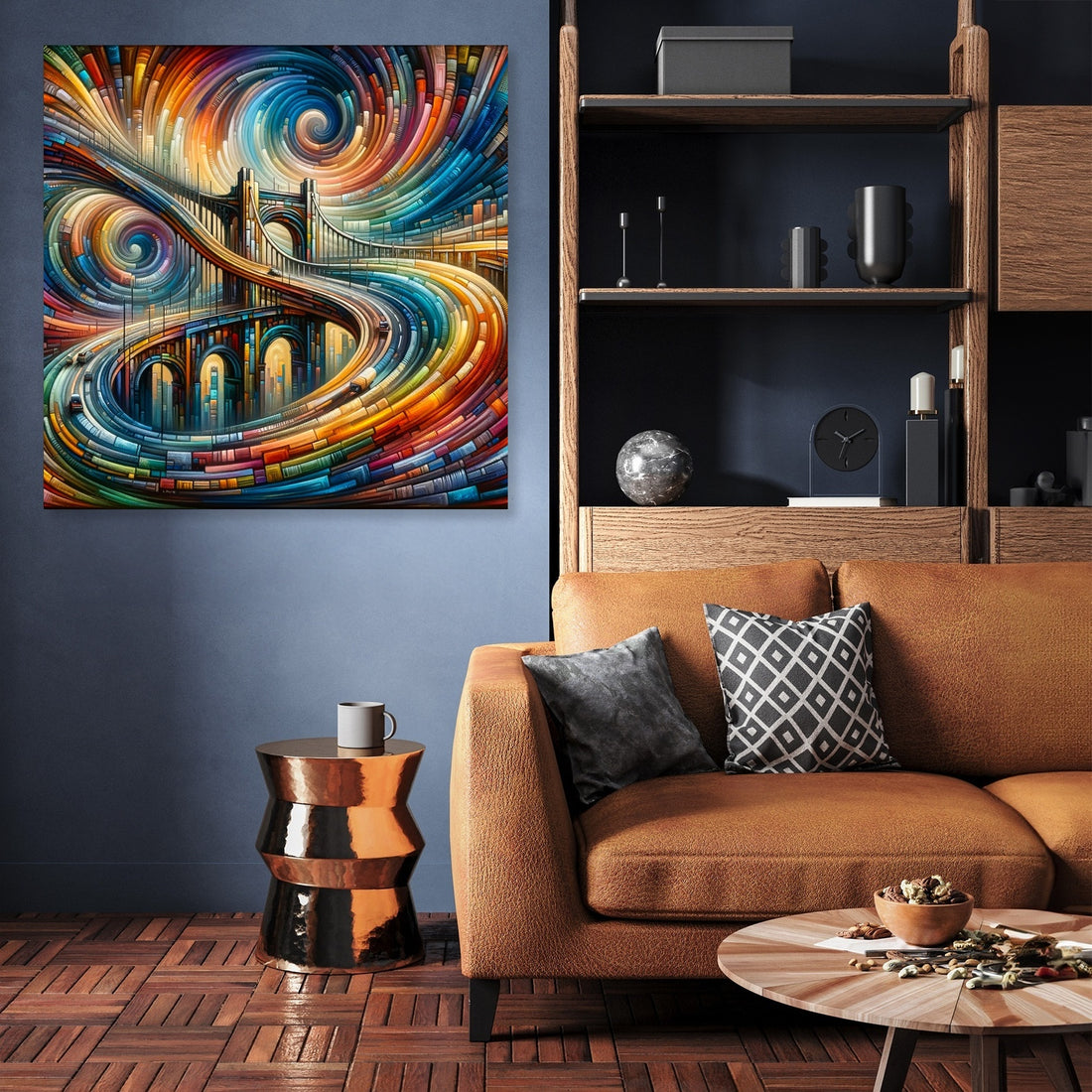 Timeless Bridge Spectrum Canvas - Secondary Image 3