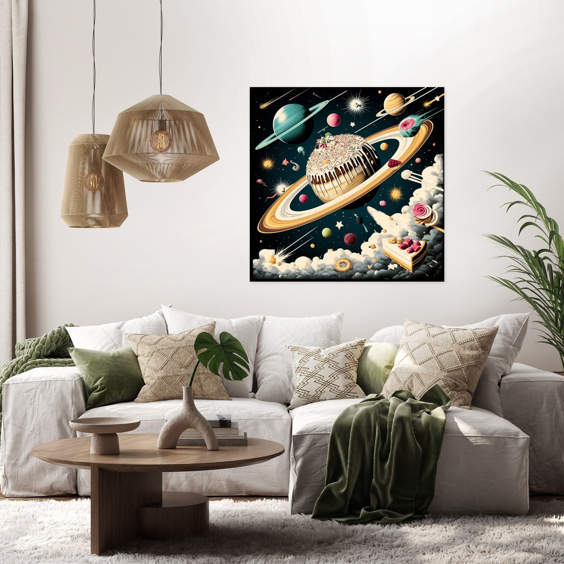 Galactic Gourmet Canvas - Secondary Image 2