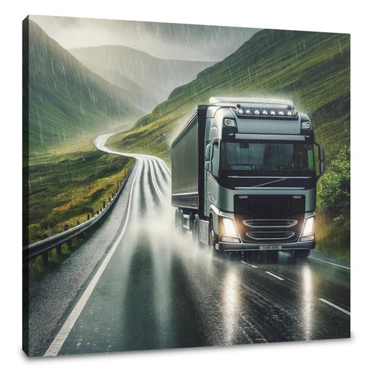 Highland Rain Drive Canvas - Main Image