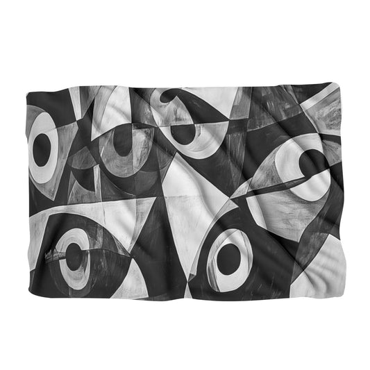 Monochrome Geometrics Blanket - Main Image