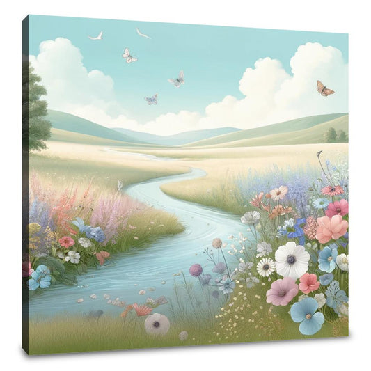 Meadow Serenity Canvas - Main Image