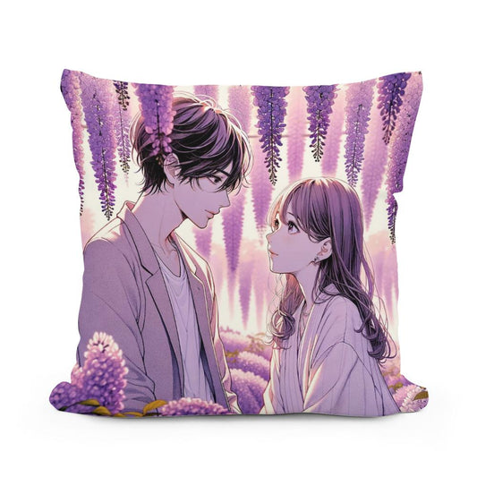 Wisteria Lane Romance Cotton Cushion - Main Image