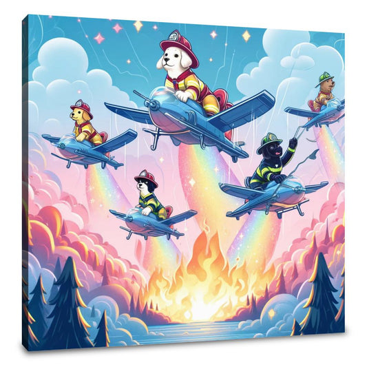 Skyfire Sparkle Brigade Canvas - Main Image