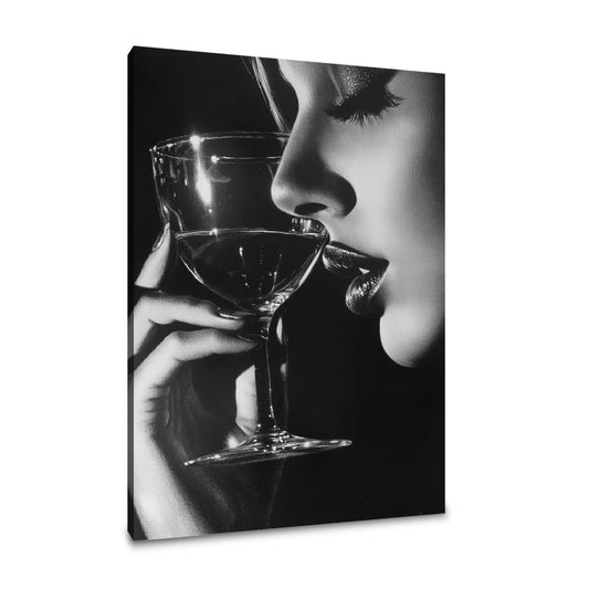 Silent Sip Canvas - Main Image