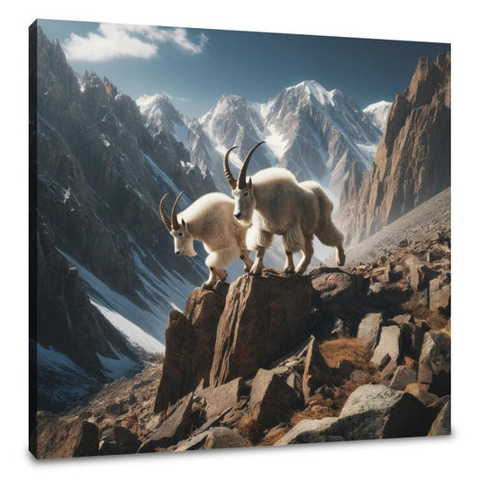 Mountain Goats Canvas - Main Image