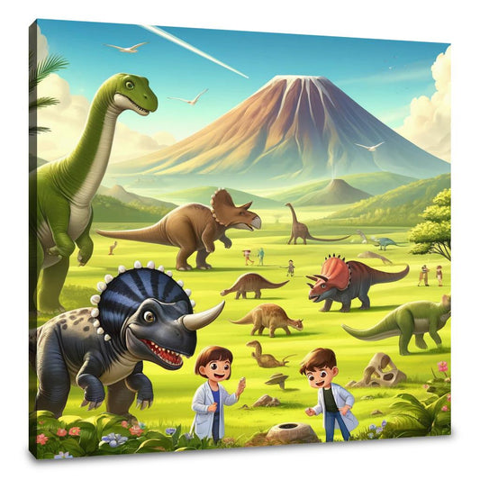 Prehistoric Adventure Canvas - Main Image