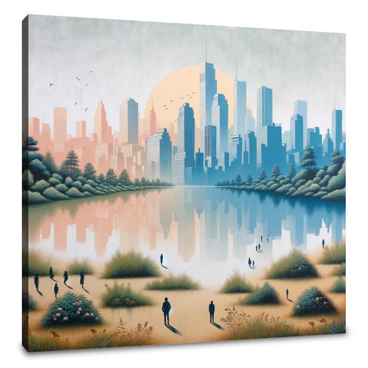 Skyline Harmony Canvas - Main Image