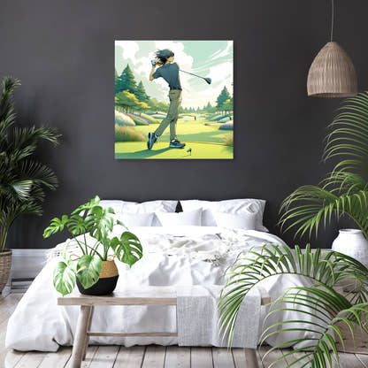 Serene Swing Canvas - Secondary Image 6