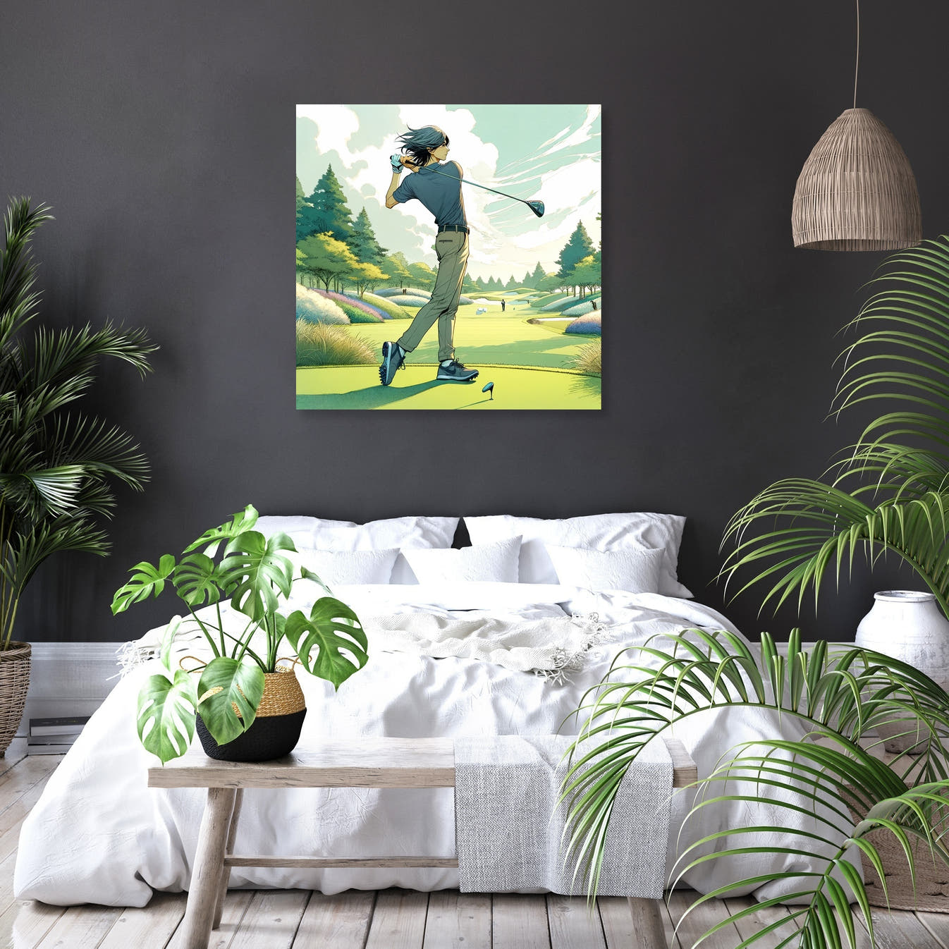 Serene Swing Canvas - Secondary Image 6