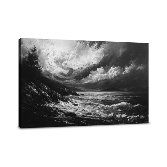 Serene Shores Chaos Canvas - Main Image