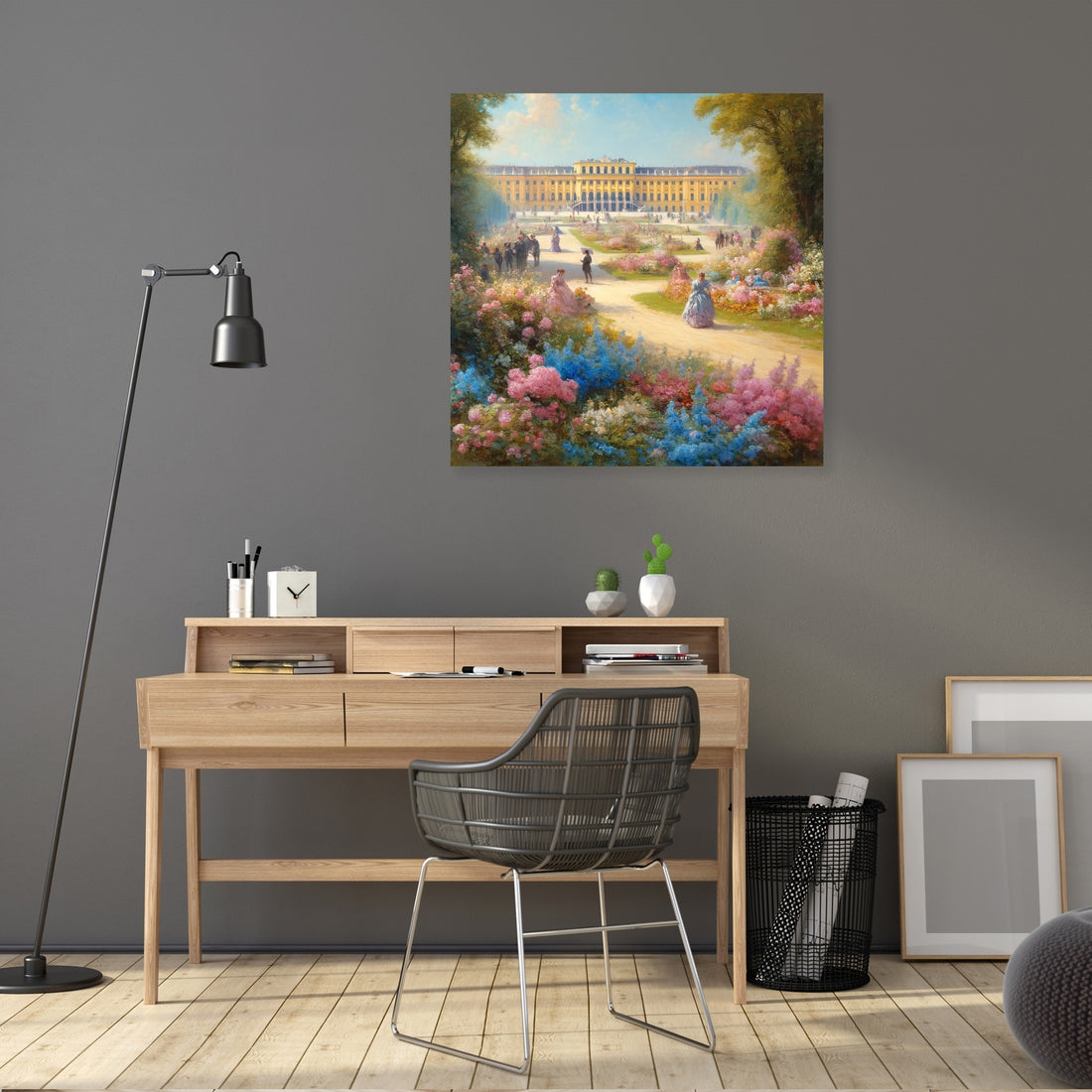 Spring at Schönbrunn Palace Canvas - Secondary Image 5