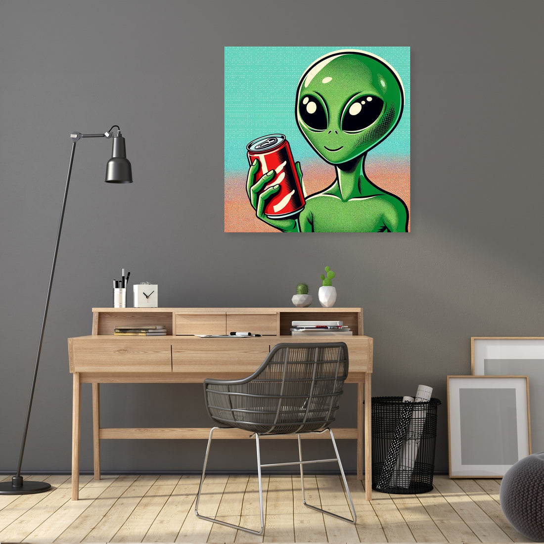 Alien Soda Canvas - Secondary Image 5