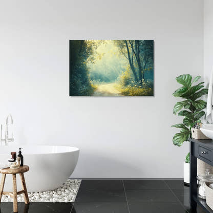 Nostalgic Forest Trail Canvas - Secondary Image