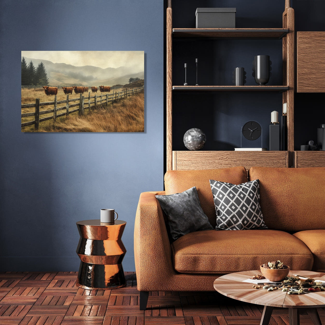 Highland Cows Canvas - Secondary Image 3