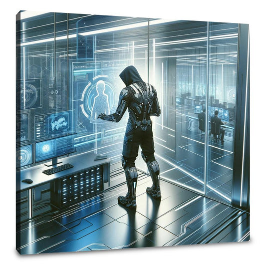 Corporate Espionage Holograph Canvas - Main Image
