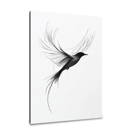 Ethereal Avian Flight Canvas - Main Image
