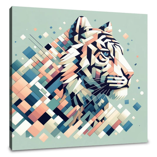 Echoes of the Wild Tiger Canvas - Main Image