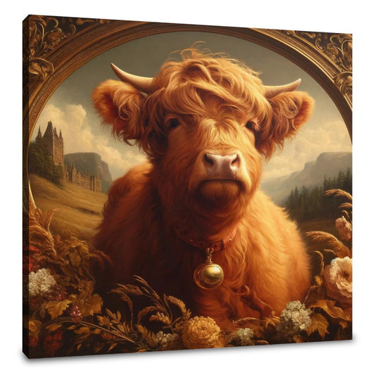 Victorian Highland Grace Canvas - Main Image