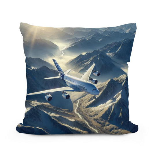 Mountain Majesty Flight Cotton Cushion - Main Image