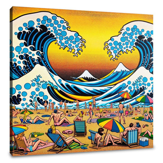 Seaside Pop Spectacle Canvas - Main Image