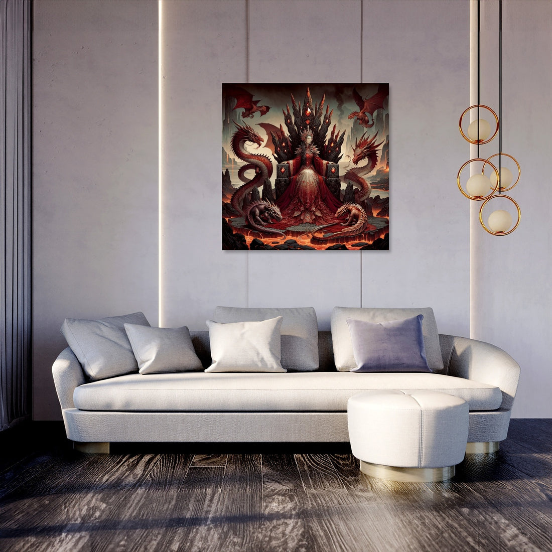 Dragon Queen Canvas - Secondary Image