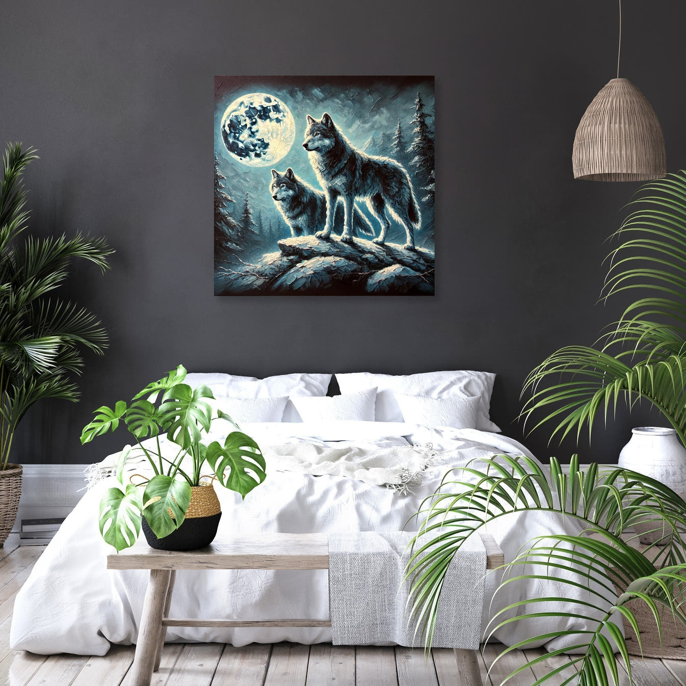 Lunar Majesty Canvas - Secondary Image 6