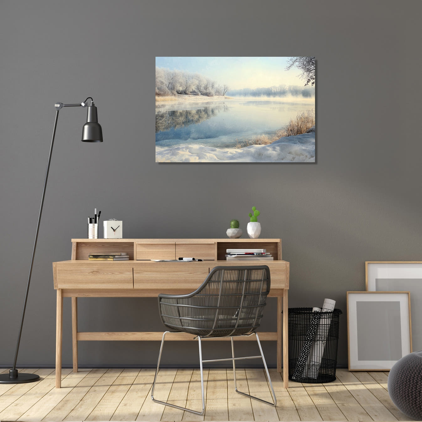 Frosted Serenity Canvas - Secondary Image 5